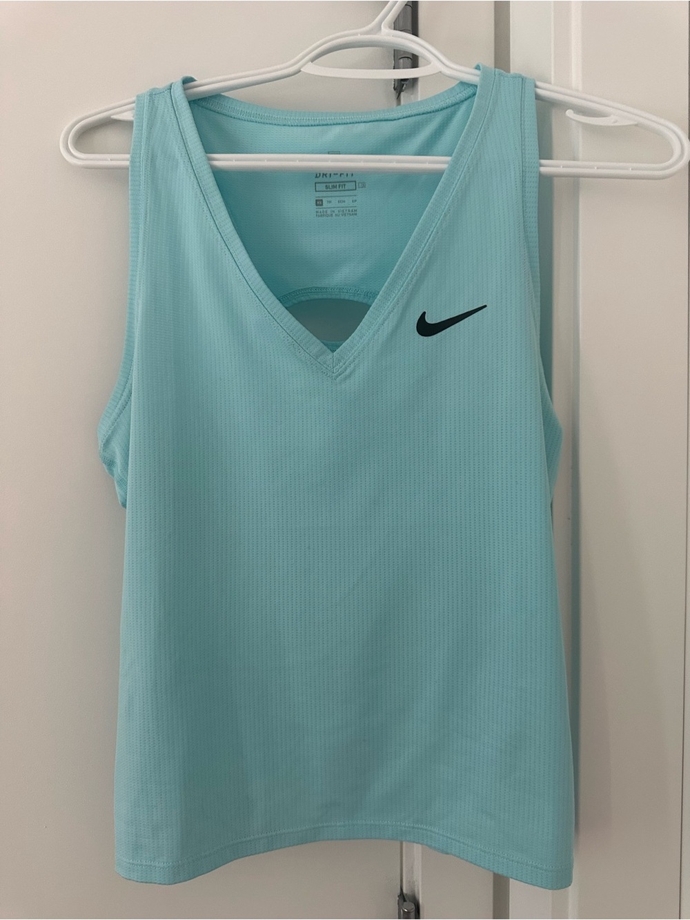 Nike Racerback Tank Top- light blue